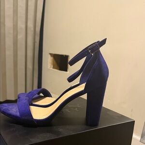 Chic Royal Blue Women's Heels